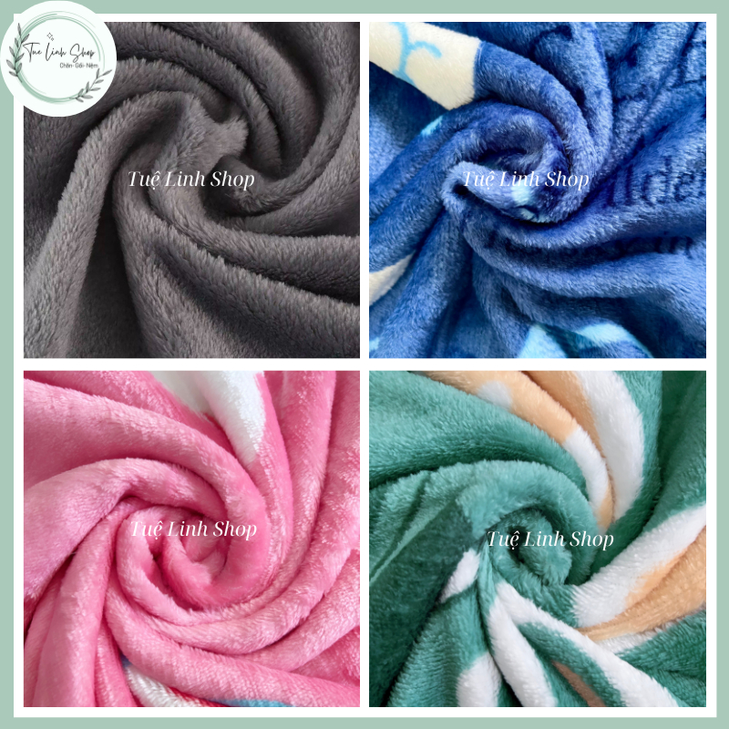 Chăn, mền văn phòng lông tuyết size 1m1x1m6 và 1m6x2m