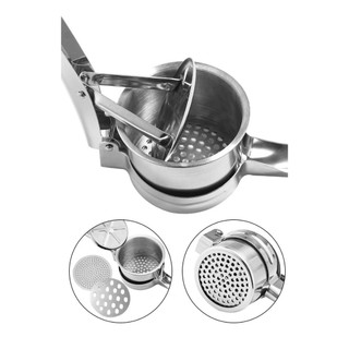 BỘ DỤNG CỤ LÀM BÚN MÌ 3 ĐẦU , ÉP NGHIỀN RAU CỦ QUẢ ĐA NĂNG 3 VỈ INOX KHÔNG GỈ VỆ SINH AN TOÀN