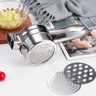 BỘ DỤNG CỤ LÀM BÚN MÌ 3 ĐẦU , ÉP NGHIỀN RAU CỦ QUẢ ĐA NĂNG 3 VỈ INOX KHÔNG GỈ VỆ SINH AN TOÀN