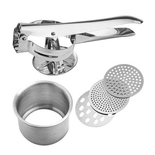 BỘ DỤNG CỤ LÀM BÚN MÌ 3 ĐẦU , ÉP NGHIỀN RAU CỦ QUẢ ĐA NĂNG 3 VỈ INOX KHÔNG GỈ VỆ SINH AN TOÀN