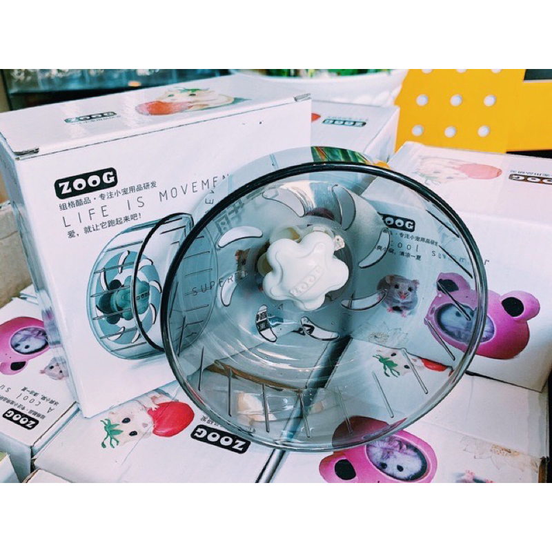 Wheel zoog chính hãng 14cm, 17cm cho hamster Shopee Việt Nam