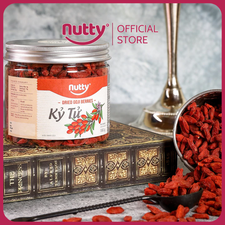Kỷ tử Nutty - Kỷ tử Tân Cương sấy tự nhiên