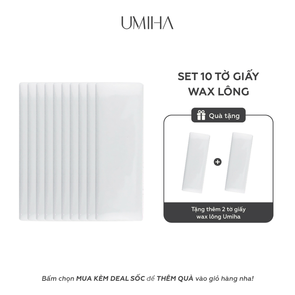 Ảnh Que gỗ lấy sáp wax lông UMIHA - Dễ dàng lấy wax sử dụng trên bề mặt da giúp wax lông hiệu quả 1