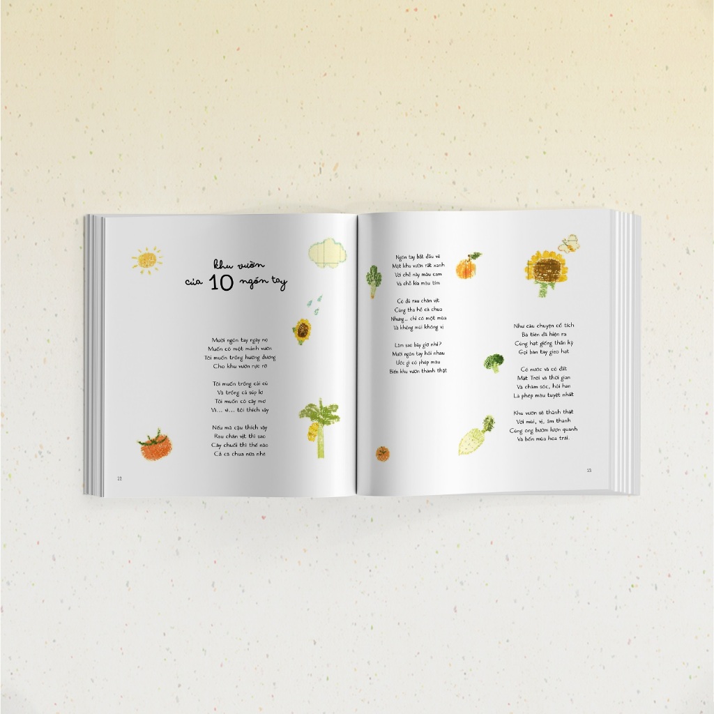 Ảnh Sách - Vương quốc nhỏ bí mật - tuyển tập thơ cho bé - Crabit Kidbooks 2