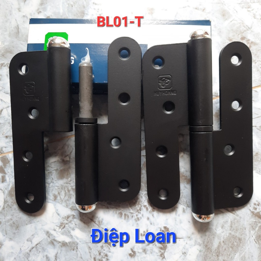 Combo 2 bản lề cửa gỗ Huy Hoàng chính hãng dùng cho cửa chính MÃ BLCT01 ...