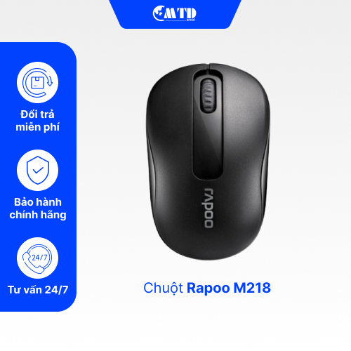 Chuột không dây Rapoo M218 - Bảo Hành 12 Tháng | Shopee Việt Nam