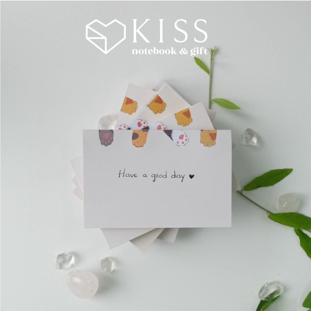 Giấy Note KISS Notebook & Gift Hình Mèo Cute 9.5x6.2cm | Shopee Việt Nam