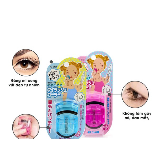 Bấm Cong Mi Thân Nhựa Kai Beauty Care Pretesa (6 Màu)