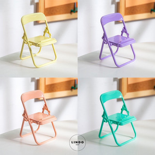 Giá Đỡ Điện Thoại Để Bàn LINDO, Giá Đỡ Điện Thoại Hình Ghế Xinh Xắn, Tiện Lợi, Đa Năng