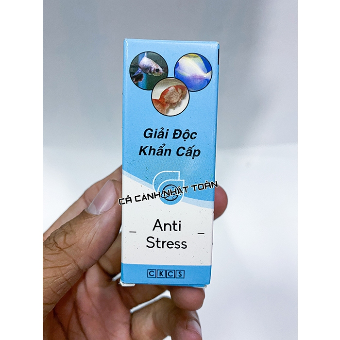 COMBO PARAKILL + ANTISTRESS CKCS CHO CÁ CẢNH