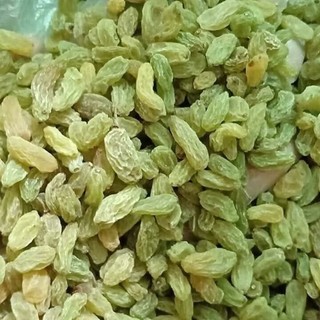 Nho xanh sấy khô không đường, nho khô xanh ninh thuận hàng loại 1 sấy khô tự nhiên hộp 500g -NXK