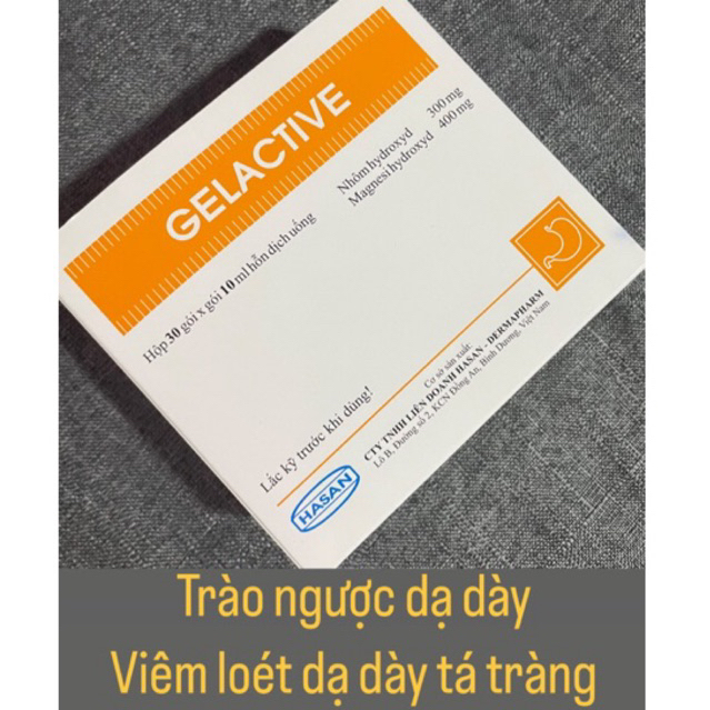 Gelactive Dạ dày gói 30gói x 10ml/ hộp | Shopee Việt Nam
