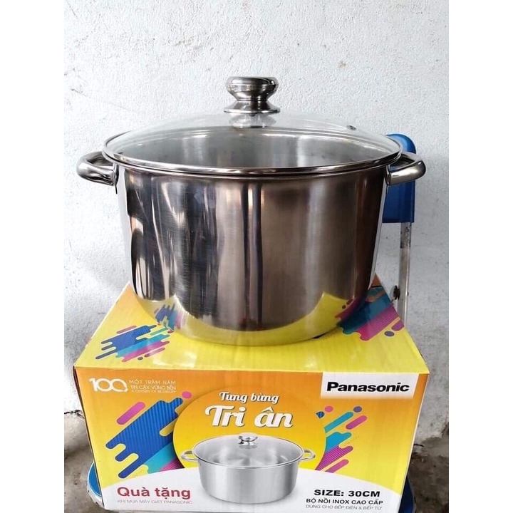 NỒI LUỘC GÀ INOX CAO CẤP  PANASONIC SZ 30CM, NỒI ĐA NĂNG | BigBuy360 - bigbuy360.vn