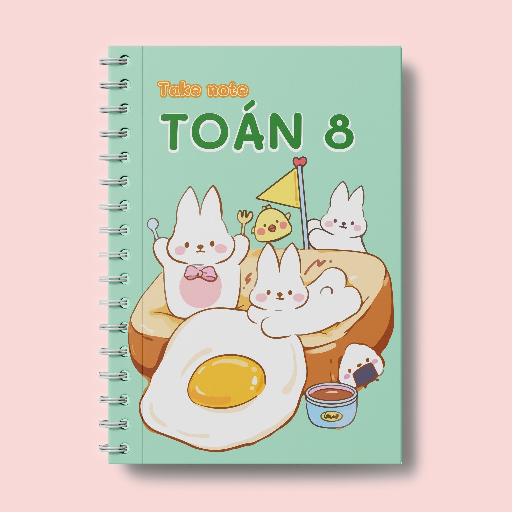 Sổ Giấy Lò Xo Take Note Toán 8 TUANVIET BOOKS cỡ A5 (Phiên Bản Mới Nhất ...