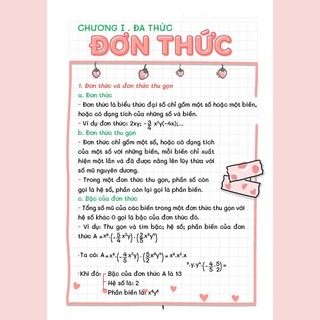 Sổ Giấy Lò Xo Take Note Toán 8 TUANVIET BOOKS cỡ A5 (Phiên Bản Mới Nhất)