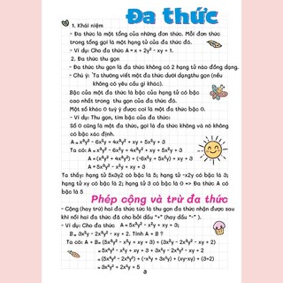 Sổ Giấy Lò Xo Take Note Toán 8 TUANVIET BOOKS cỡ A5 (Phiên Bản Mới Nhất)
