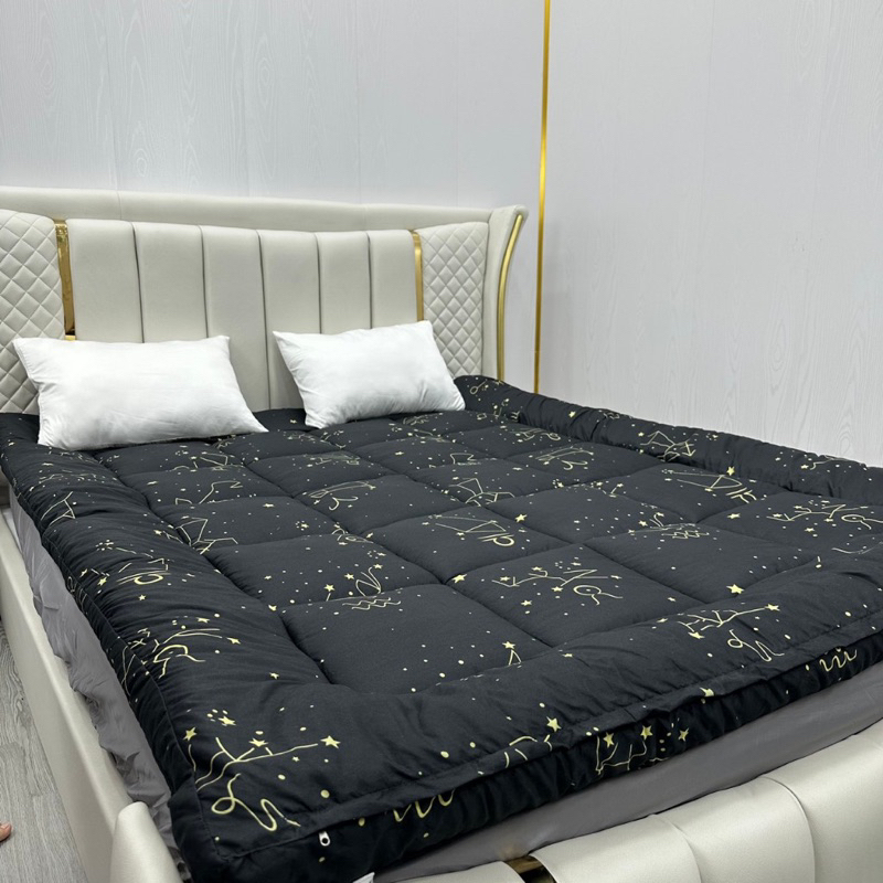 Ảnh Nệm topper tấm làm mềm đệm Bo Decor cotton Hàn quốc phong cách khách sạn nhiều mẫu 1