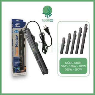 Sưởi PERIHA HE - 50W/100W/200W/300W/500W - Vỏ Nhựa Chống Bỏng Cá - Sử Dụng Cho Bể Cá Cảnh, Thủy Sinh