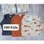 Set 3 áo cotton dài tay thu đông khủng long bé trai HM