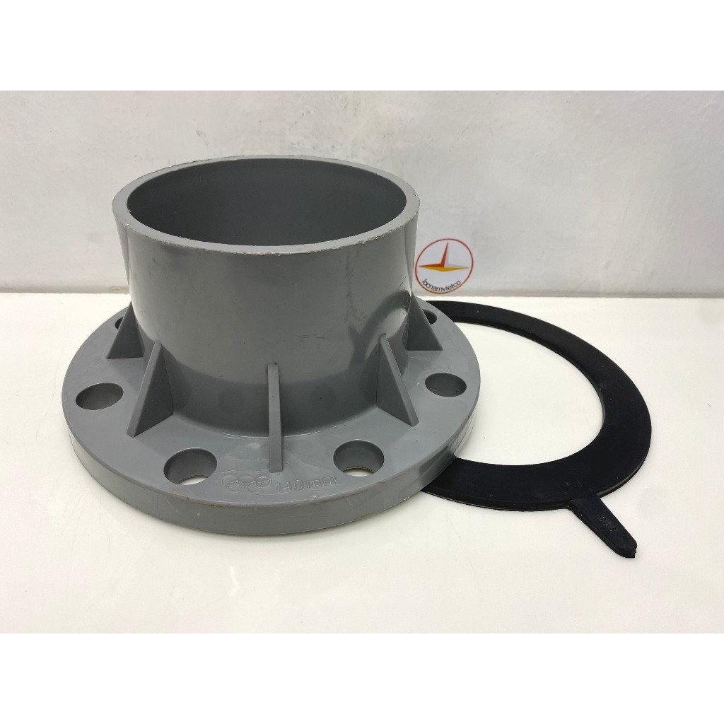 Mặt bích 140 nhựa PVC (Flange)- MB140 | Shopee Việt Nam