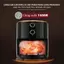 Nồi chiên không dầu 5.5L nhập khẩu FujiHome tự ngắt công suất 1500W, nồi chiên cơ chống dính cao cấp tặng kẹp gắp Inox