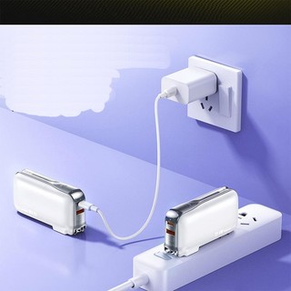[CÓ CCC] Pin dự phòng kiêm cốc sạc Remax RPP-532 10000mAh QC 22.5w và PD 20W - chân cắm nguồn 220V