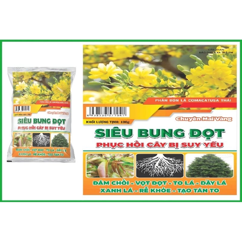 Siêu Bung Đọt Mai gói 100gr