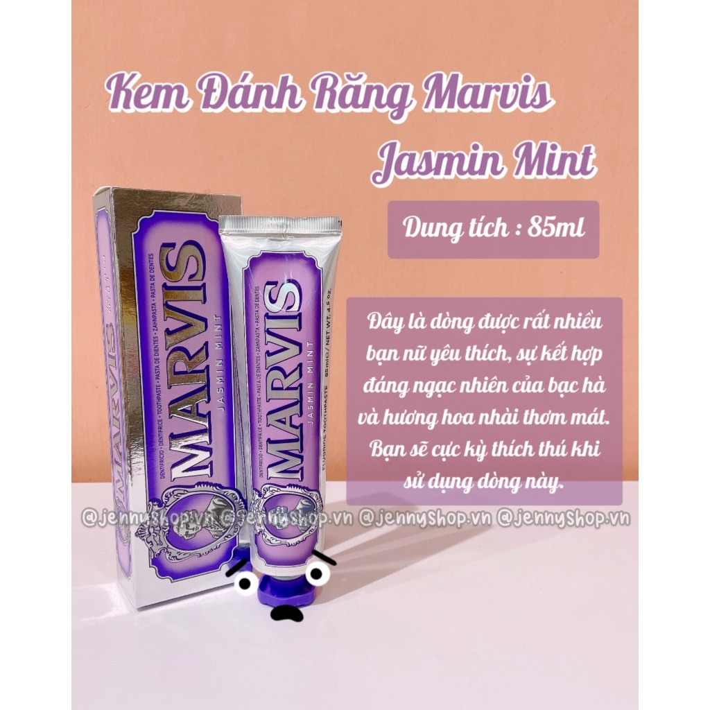 Dòng Kem Đánh Răng Marvis Fluoride Toothpaste 85ml Shopee Việt Nam