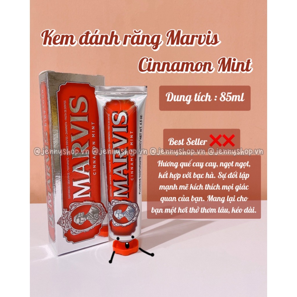 Dòng Kem Đánh Răng Marvis Fluoride Toothpaste 85ml Shopee Việt Nam