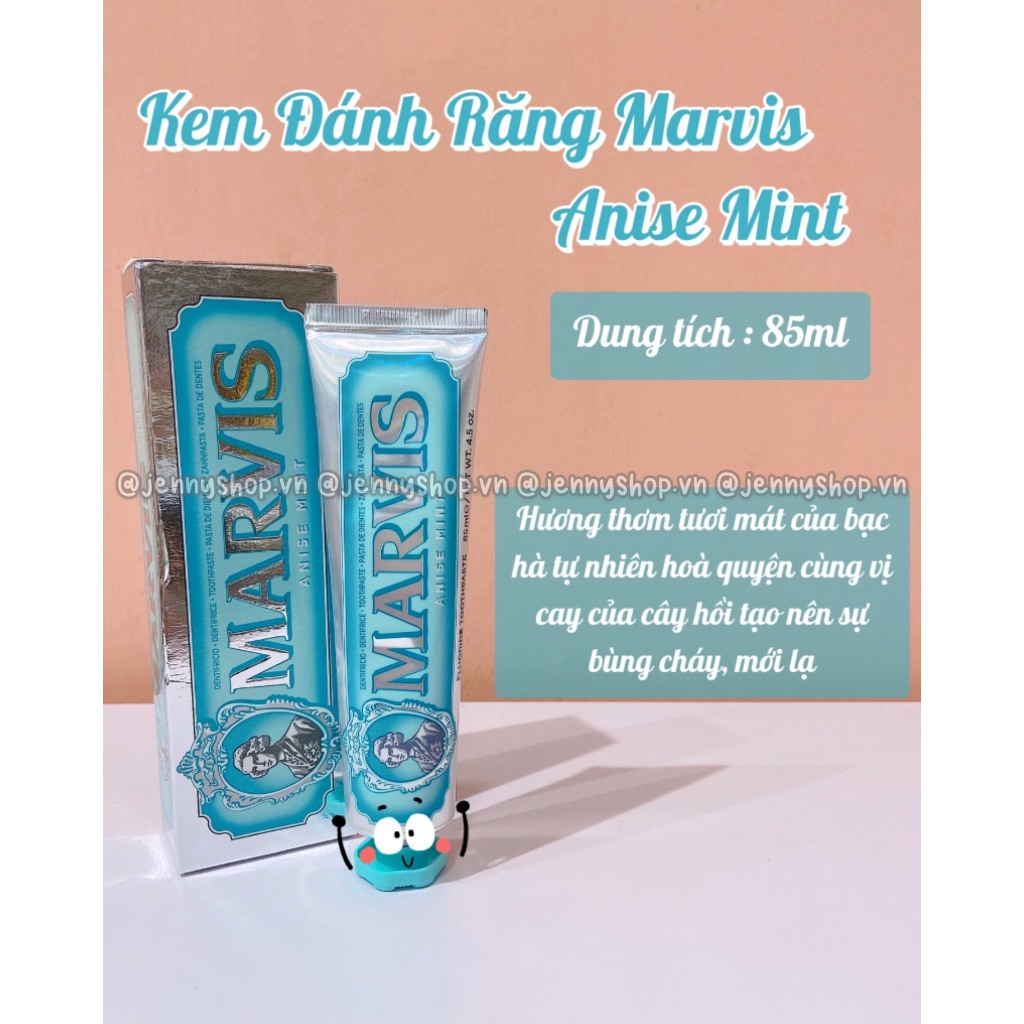 Dòng Kem Đánh Răng Marvis Fluoride Toothpaste 85ml Shopee Việt Nam