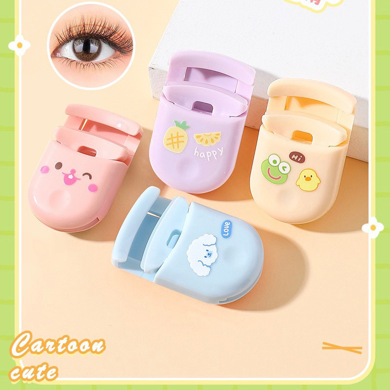 [Tặng Sticker] Kẹp Bấm Mi mini màu Pastel xinh cute - Bấm tạo độ cong ...