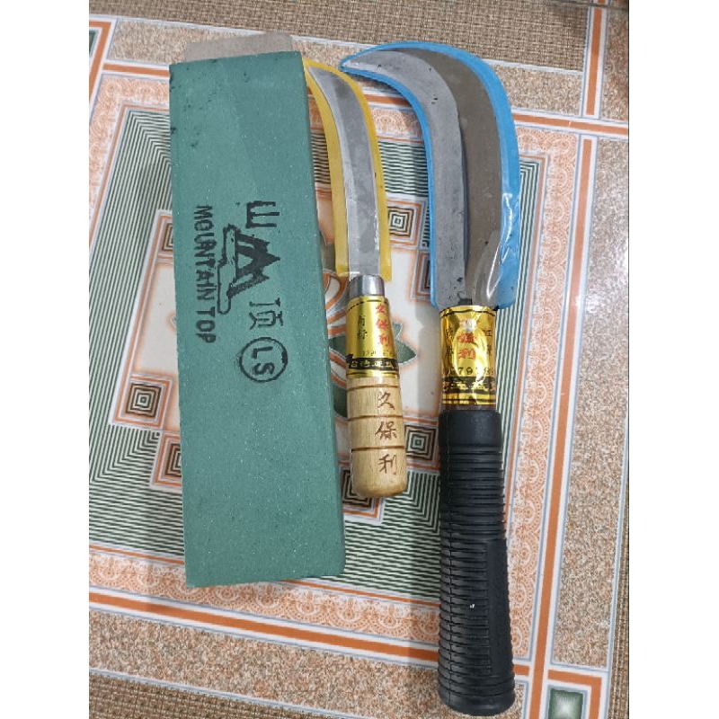 Dao Rửa Dừa 3 Tấc, dao 2 tấc, đá mài LS