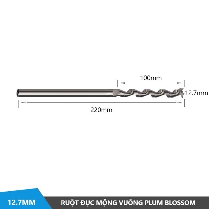 RUỘT MŨI ĐỤC MỘNG VUÔNG PLUM SIÊU CỨNG SIÊU BÉN ĐÀI LOAN