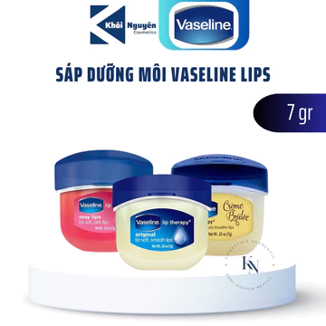 Sáp dưỡng Vaseline Lip 7g, son dưỡng ẩm môi chống nẻ, sáp dưỡng mềm môi hồng xinh làm môi mềm mọng