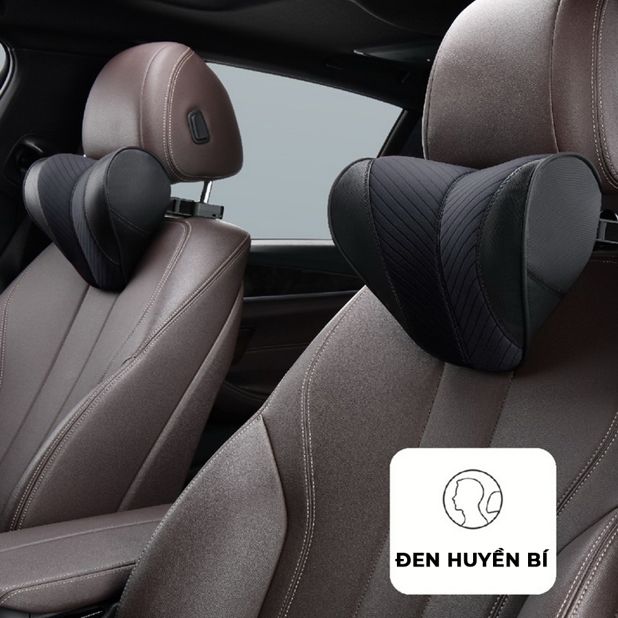 Gối Tựa Đầu Cao Su Non Định Hình 3 Trong 1 Tiện Dụng Kèm Móc Treo Đồ Giá Đỡ Điện Thoại CIND -