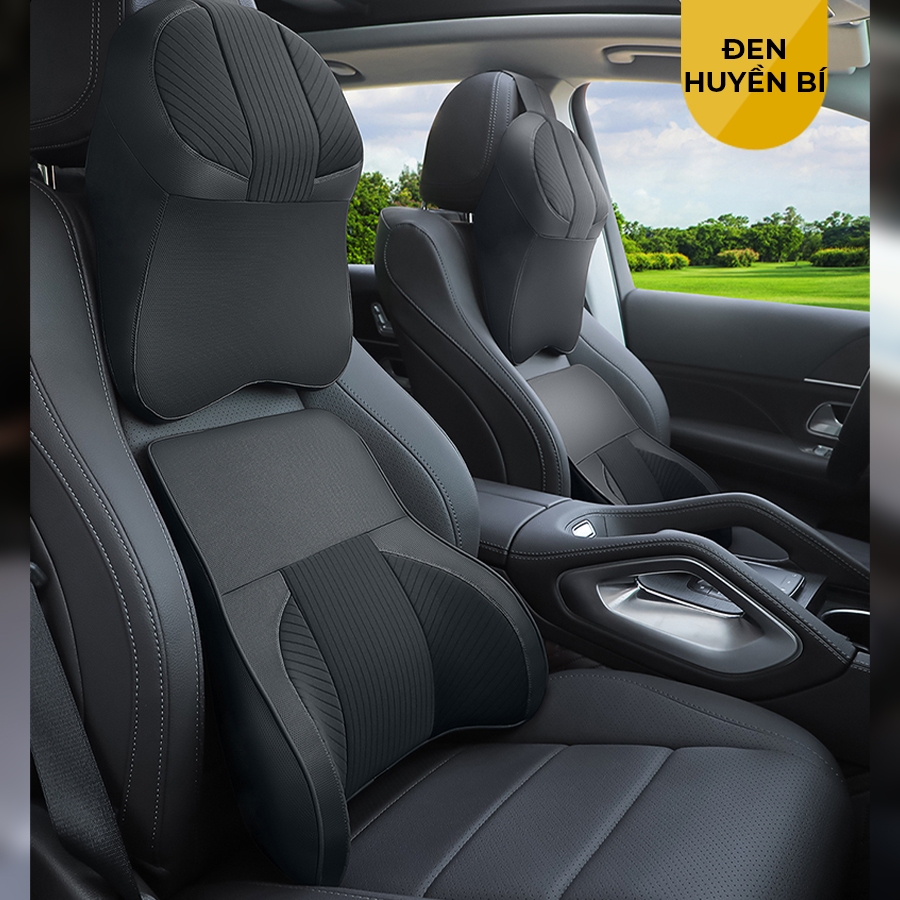Gối Tựa Đầu Lót Lưng Cao Su Non Định Hình Kiểu Dáng Công Thái Học CIND TK-022