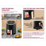 Nồi chiên không dầu 5L Nhập Khẩu Fujihome tự ngắt, Nồi chiên ko dầu cơ tự ngắt 5 lít chống dính cao cấp — ảnh 7