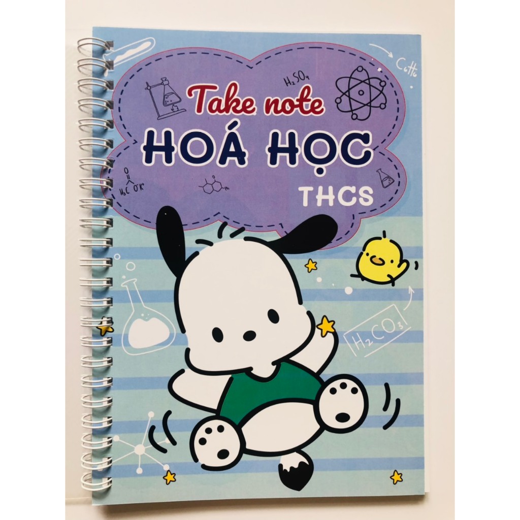 Sổ Giấy Lò Xo Take Note Hóa Học THCS TUANVIET BOOKS cỡ A5 (Phiên Bản ...