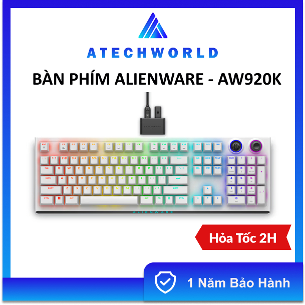 Bàn Phím Alienware Tri-Mode Wireless Gaming 920K - Hàng Chính Hãng - BH ...
