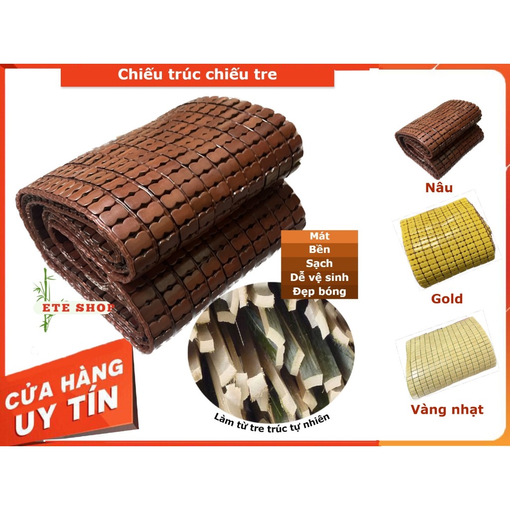 chiếu trúc 1m4, nằm mát. thoáng, sang trọng, bền bỉ, có 3 màu lựa chọn, loại chiếu điều hòa mát nhất