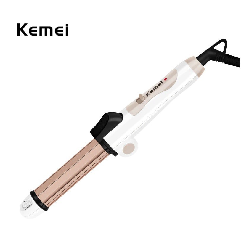 Máy Uốn Duỗi Tóc, Máy Dập Xù Tóc Đa Năng 3 trong 1, Máy Ép Tóc Gấp Gọn Du Lịch Kemei Km-8851 Làm Nóng Nhanh Dễ Sử Dụng