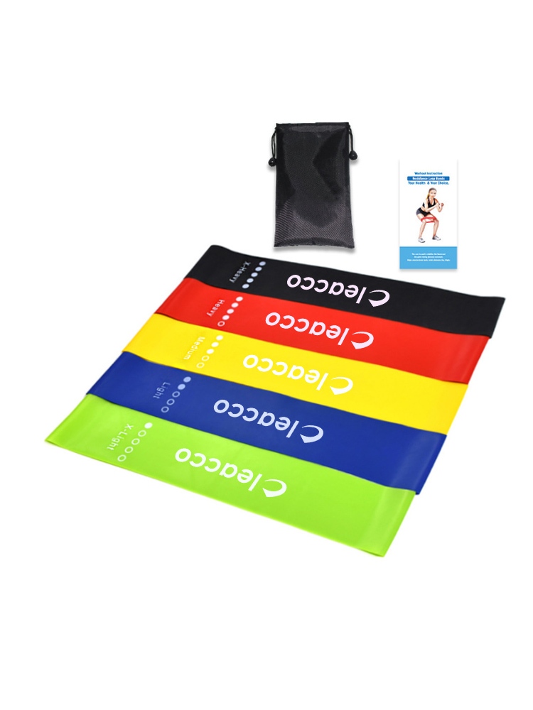 Ảnh Dây Mini Band Kháng Lực Cleacco – Boro Sport | Mẫu Mới 2025 | Tập Mông, Đùi, Eo – Đàn Hồi Cao – Chống Cuộn – Nhỏ Gọn – C 2
