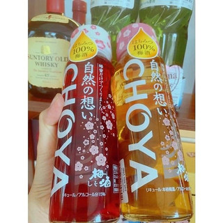 Choya thảo dược , Choya hoa anh đào chai 325ml