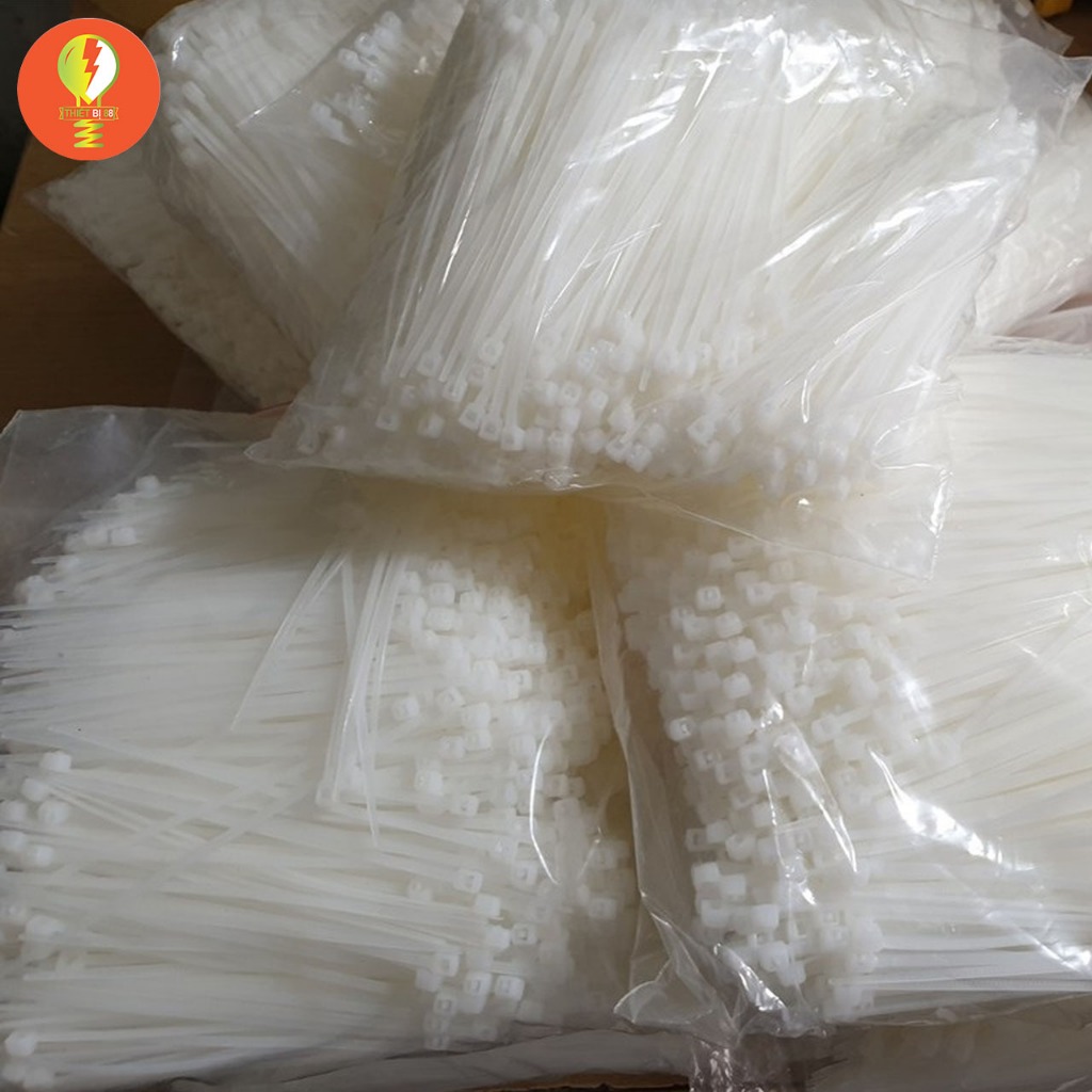 500 Sợi Dây Rút Nhựa, Dây Thít Nhựa, Dây Lạt Nhựa, Dây Khóa Nhựa ...