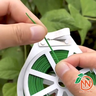 Dây Cột Lan Cuộn 50m - Dây kẽm Bọc Nhựa Tiện Ích - Buộc Lan Và Các Dụng Cụ Khác