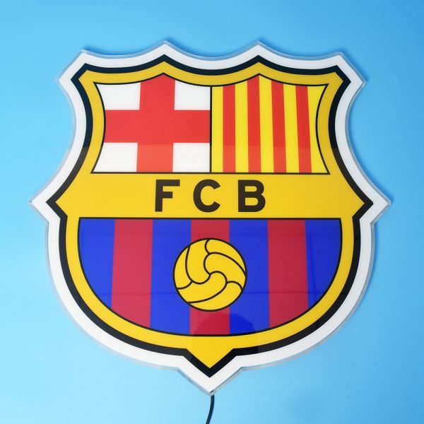 Barcelona – Đèn LED Treo Tường In Logo CLB Barcelona | Kích Thước 40cm
