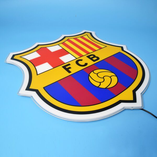 Barcelona – Đèn LED Treo Tường In Logo CLB Barcelona | Kích Thước 40cm