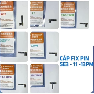 Cáp Fix Pin (Không Cần Box) Tự Đông Fix Pin Lên 100% Đủ Mã 11 Tới 14Promax