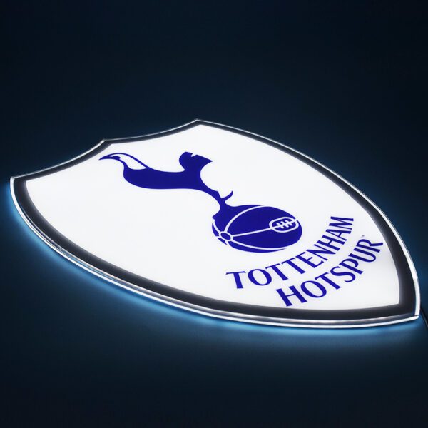 Tottenham Hotspur – Đèn LED Treo Tường In Logo CLB Tottenham Hotspur | Kích Thước 40cm