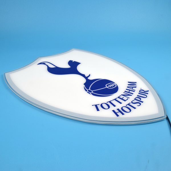 Tottenham Hotspur – Đèn LED Treo Tường In Logo CLB Tottenham Hotspur | Kích Thước 40cm